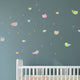 nursery setting for wall stickers bird design