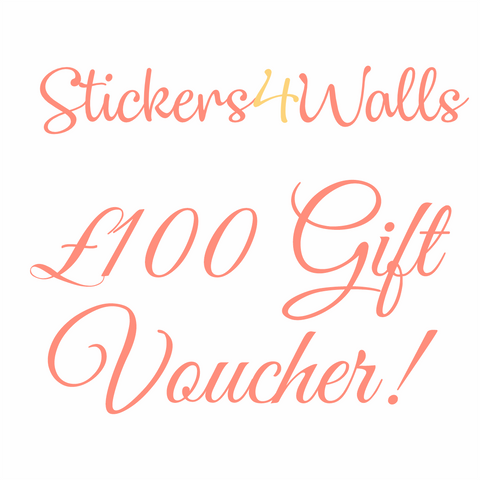 wall sticker gift voucher