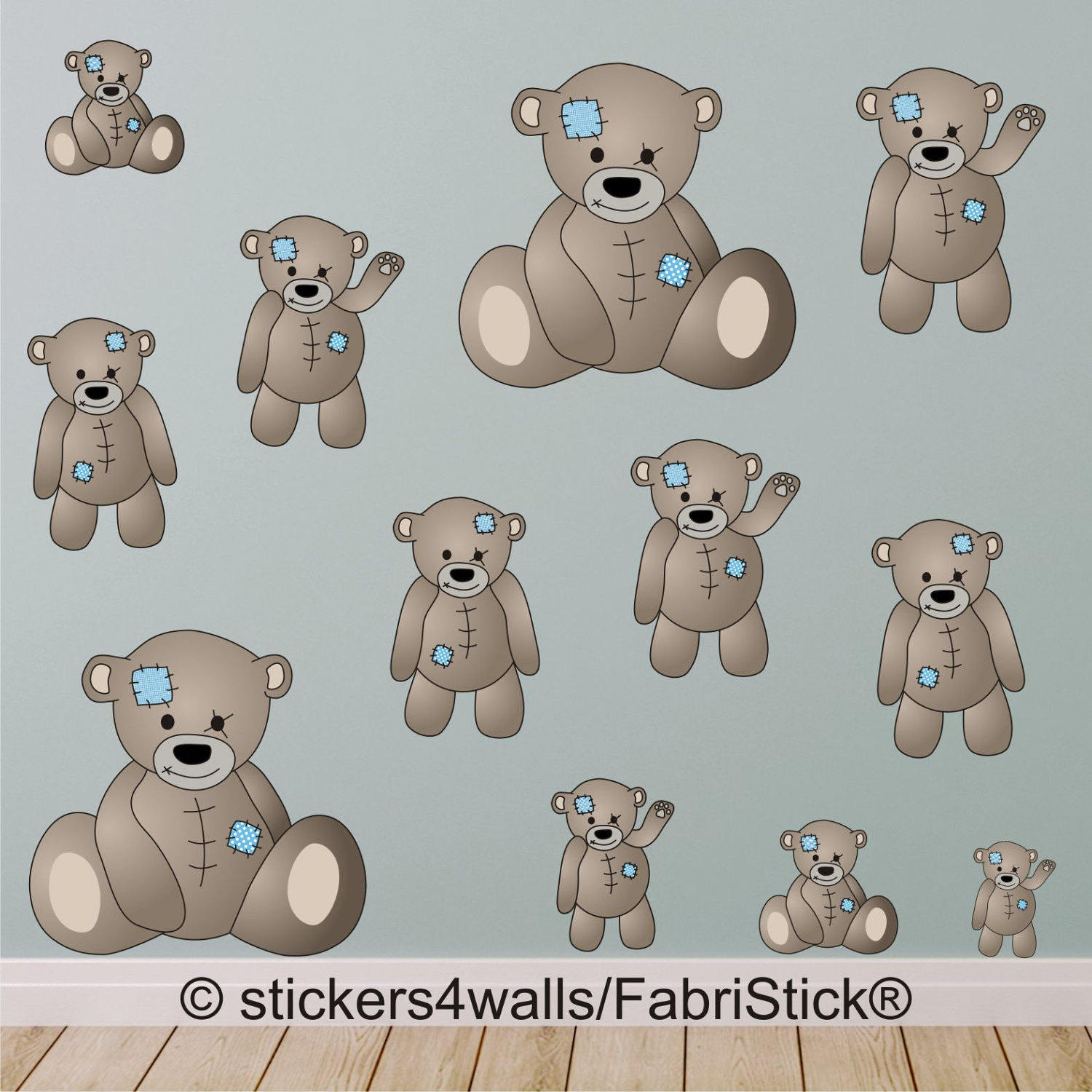 Wall stickers best sale teddy bear